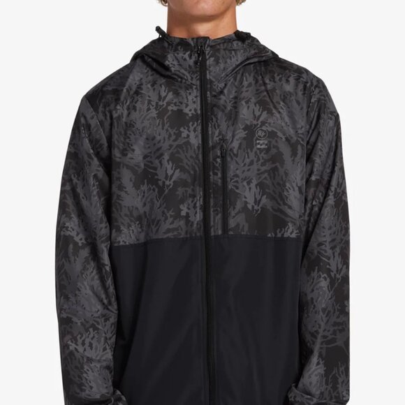 Billabong x Coral Gardeners Restore Windbreaker Size Small New NWT - Picture 8 of 10
